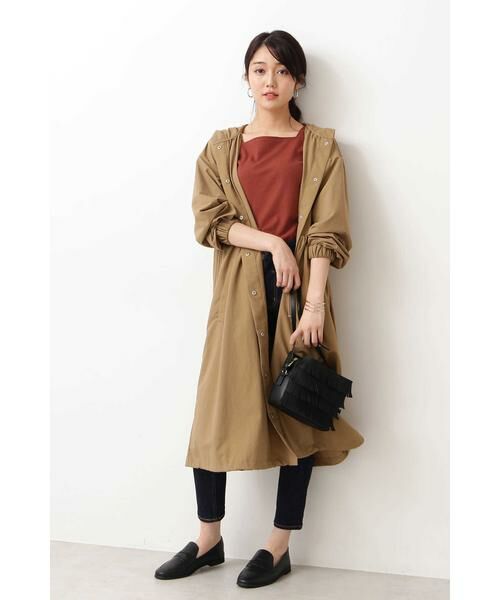 ＊＊N.Natural Beauty Basic / エヌ ナチュラルビューティーベーシック カットソー | スクエアネックリブカットソー | 詳細18