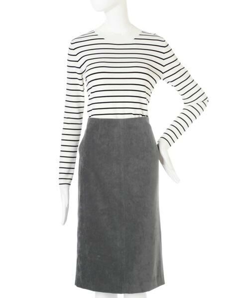 ＊＊N.Natural Beauty Basic / エヌ ナチュラルビューティーベーシック ニット・セーター | 総針クルーネックニット | 詳細4