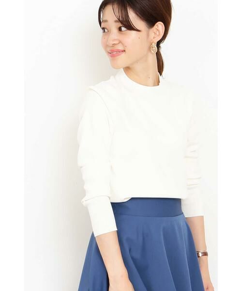 ＊＊N.Natural Beauty Basic / エヌ ナチュラルビューティーベーシック ニット・セーター | 総針クルーネックニット（オフ）