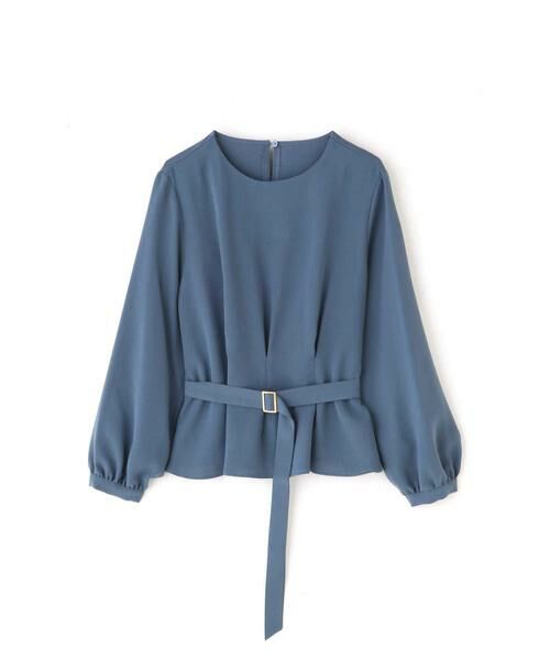 ＊＊N.Natural Beauty Basic / エヌ ナチュラルビューティーベーシック シャツ・ブラウス | ウエストタックペプラムブラウス | 詳細1