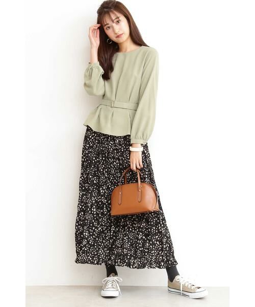 ＊＊N.Natural Beauty Basic / エヌ ナチュラルビューティーベーシック シャツ・ブラウス | ウエストタックペプラムブラウス | 詳細6