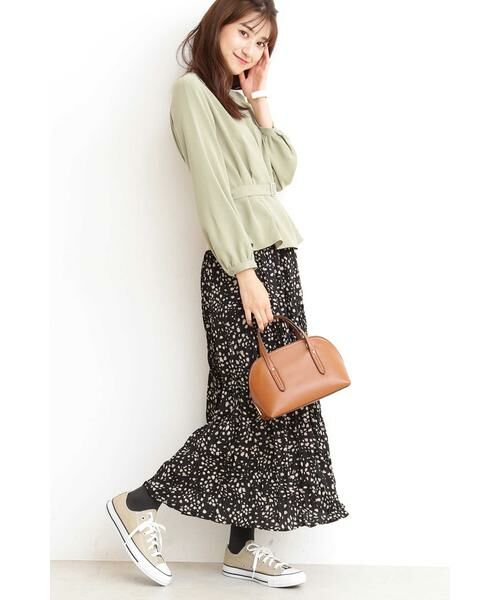 ＊＊N.Natural Beauty Basic / エヌ ナチュラルビューティーベーシック シャツ・ブラウス | ウエストタックペプラムブラウス | 詳細7