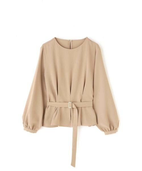 ＊＊N.Natural Beauty Basic / エヌ ナチュラルビューティーベーシック シャツ・ブラウス | ウエストタックペプラムブラウス | 詳細9