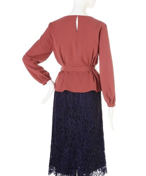 ＊＊N.Natural Beauty Basic / エヌ ナチュラルビューティーベーシック シャツ・ブラウス | ウエストタックペプラムブラウス | 詳細16