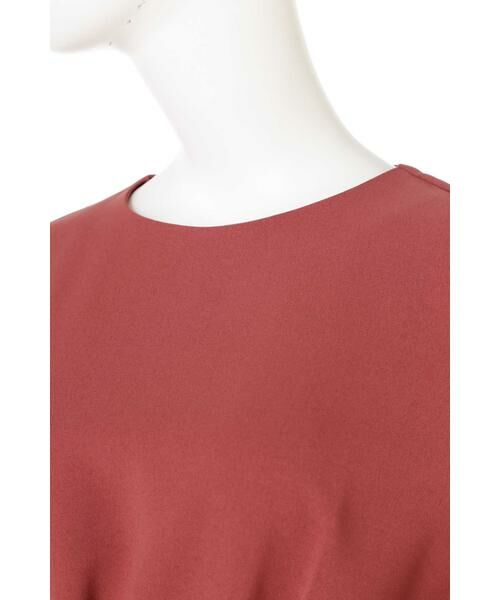 ＊＊N.Natural Beauty Basic / エヌ ナチュラルビューティーベーシック シャツ・ブラウス | ウエストタックペプラムブラウス | 詳細18