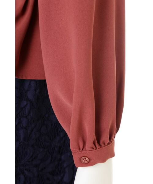 ＊＊N.Natural Beauty Basic / エヌ ナチュラルビューティーベーシック シャツ・ブラウス | ウエストタックペプラムブラウス | 詳細20