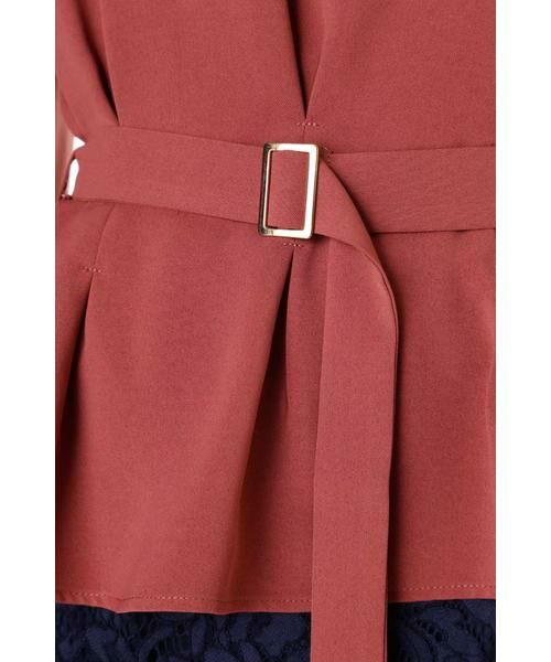 ＊＊N.Natural Beauty Basic / エヌ ナチュラルビューティーベーシック シャツ・ブラウス | ウエストタックペプラムブラウス | 詳細21