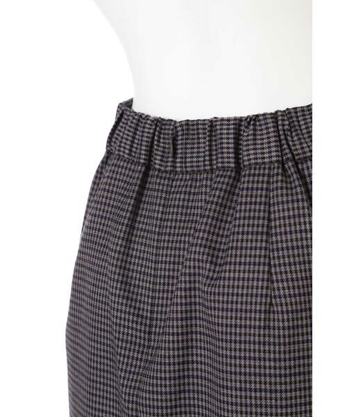 ＊＊N.Natural Beauty Basic / エヌ ナチュラルビューティーベーシック スカート | ベッコウバックルチェックタイトスカート | 詳細15