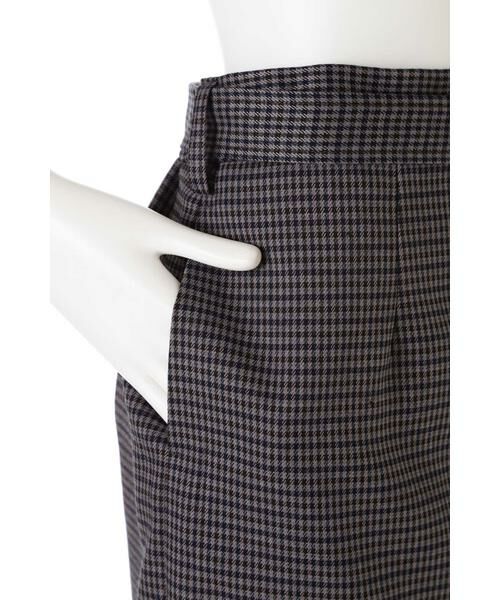 ＊＊N.Natural Beauty Basic / エヌ ナチュラルビューティーベーシック スカート | ベッコウバックルチェックタイトスカート | 詳細13