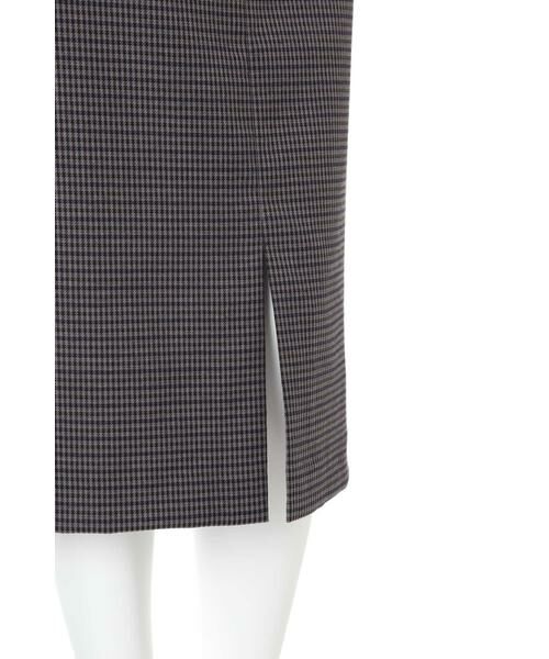 ＊＊N.Natural Beauty Basic / エヌ ナチュラルビューティーベーシック スカート | ベッコウバックルチェックタイトスカート | 詳細14