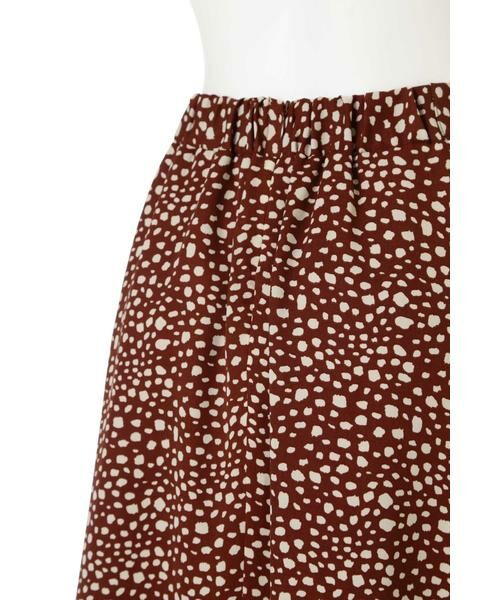＊＊N.Natural Beauty Basic / エヌ ナチュラルビューティーベーシック スカート | アニマルプリントスカート | 詳細10
