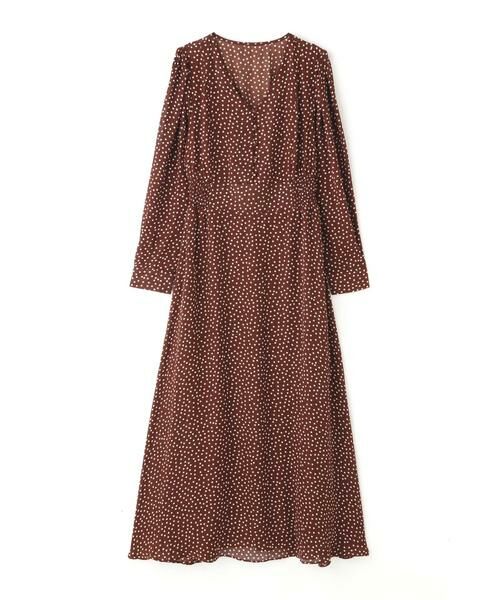 ＊＊N.Natural Beauty Basic / エヌ ナチュラルビューティーベーシック ワンピース | ドットウエストシャーリングワンピース | 詳細1