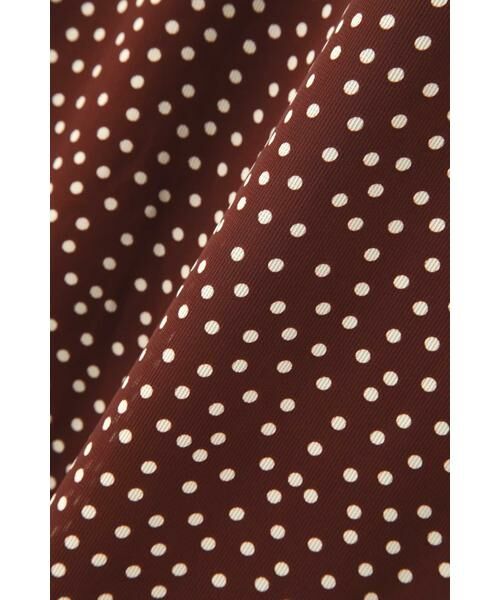 ＊＊N.Natural Beauty Basic / エヌ ナチュラルビューティーベーシック ワンピース | ドットウエストシャーリングワンピース | 詳細4