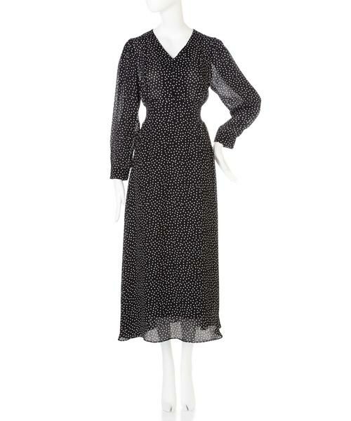 ＊＊N.Natural Beauty Basic / エヌ ナチュラルビューティーベーシック ワンピース | ドットウエストシャーリングワンピース | 詳細8