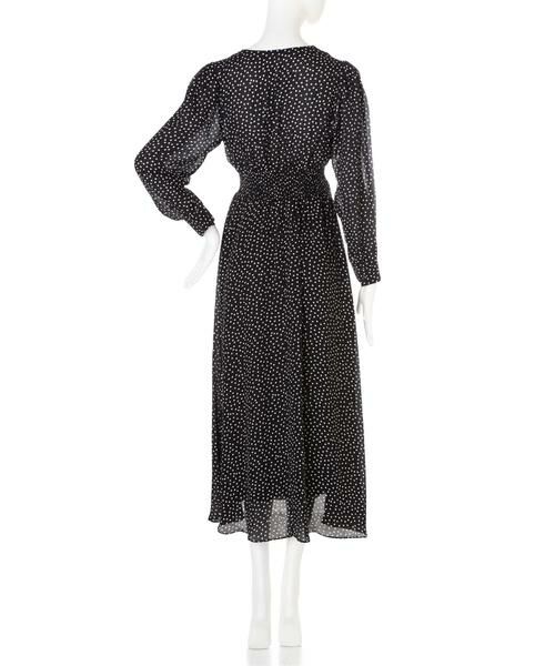 ＊＊N.Natural Beauty Basic / エヌ ナチュラルビューティーベーシック ワンピース | ドットウエストシャーリングワンピース | 詳細10