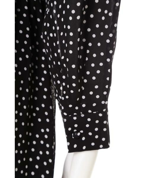 ＊＊N.Natural Beauty Basic / エヌ ナチュラルビューティーベーシック ワンピース | ドットウエストシャーリングワンピース | 詳細13