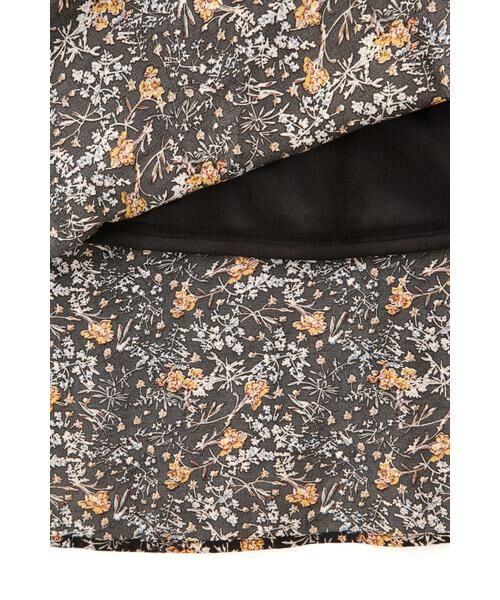 ＊＊N.Natural Beauty Basic / エヌ ナチュラルビューティーベーシック ワンピース | スタンドカラーシャーリングフラワーマキシワンピース | 詳細21