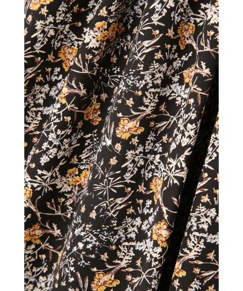 ＊＊N.Natural Beauty Basic / エヌ ナチュラルビューティーベーシック ワンピース | スタンドカラーシャーリングフラワーマキシワンピース | 詳細22