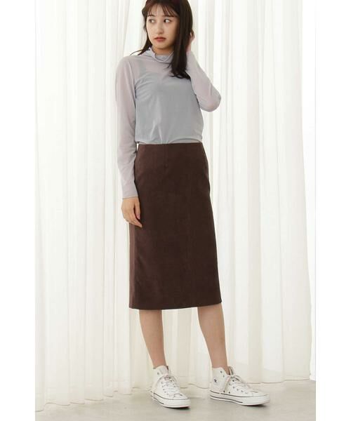 ＊＊N.Natural Beauty Basic / エヌ ナチュラルビューティーベーシック カットソー | シアーインナータートルカットソー | 詳細3