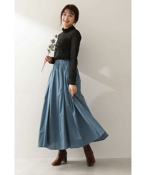 ＊＊N.Natural Beauty Basic / エヌ ナチュラルビューティーベーシック カットソー | シアーインナータートルカットソー | 詳細7