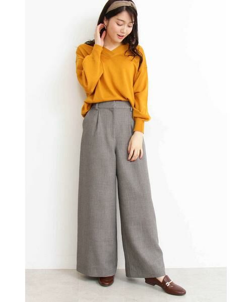 ＊＊N.Natural Beauty Basic / エヌ ナチュラルビューティーベーシック ニット・セーター | ウールベーシック　Vネックニット | 詳細3