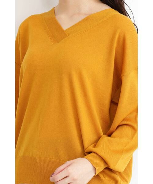 ＊＊N.Natural Beauty Basic / エヌ ナチュラルビューティーベーシック ニット・セーター | ウールベーシック　Vネックニット | 詳細8