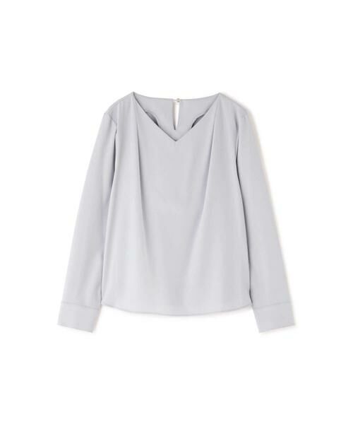 ＊＊N.Natural Beauty Basic / エヌ ナチュラルビューティーベーシック シャツ・ブラウス | タックドレープブラウス | 詳細1