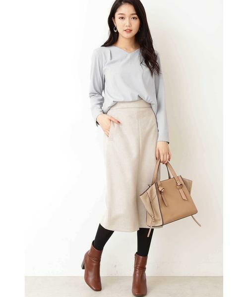 ＊＊N.Natural Beauty Basic / エヌ ナチュラルビューティーベーシック シャツ・ブラウス | タックドレープブラウス | 詳細2