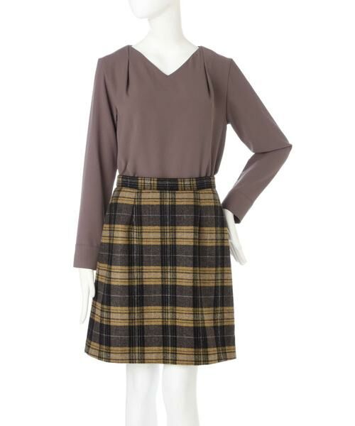 ＊＊N.Natural Beauty Basic / エヌ ナチュラルビューティーベーシック シャツ・ブラウス | タックドレープブラウス | 詳細5