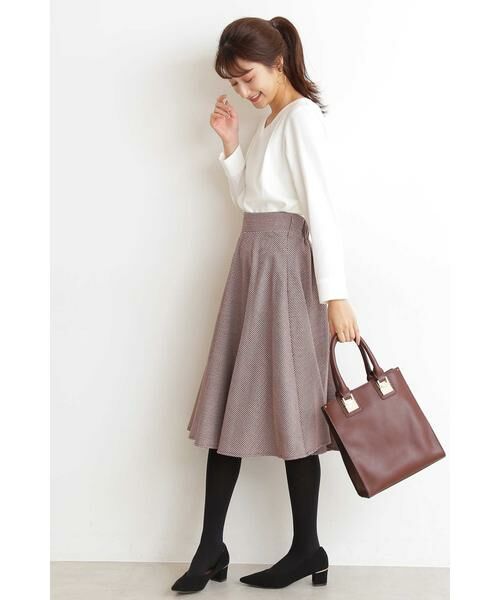 ＊＊N.Natural Beauty Basic / エヌ ナチュラルビューティーベーシック シャツ・ブラウス | タックドレープブラウス | 詳細9