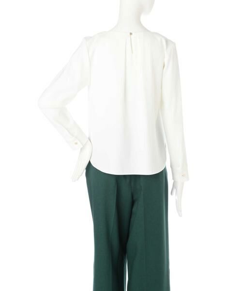 ＊＊N.Natural Beauty Basic / エヌ ナチュラルビューティーベーシック シャツ・ブラウス | タックドレープブラウス | 詳細10