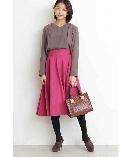 ＊＊N.Natural Beauty Basic / エヌ ナチュラルビューティーベーシック シャツ・ブラウス | タックドレープブラウス | 詳細23