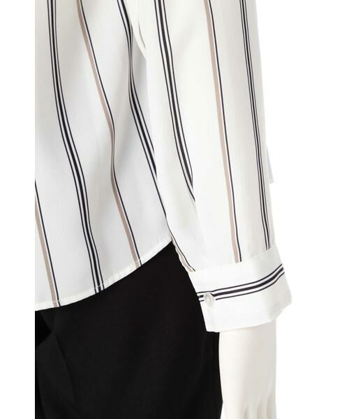 ＊＊N.Natural Beauty Basic / エヌ ナチュラルビューティーベーシック シャツ・ブラウス | ガルーダドビーシャツ Vネック | 詳細12