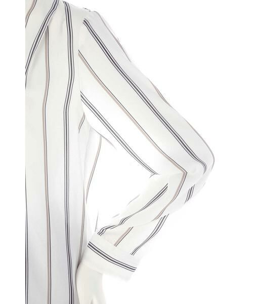 ＊＊N.Natural Beauty Basic / エヌ ナチュラルビューティーベーシック シャツ・ブラウス | ガルーダドビーシャツ Vネック | 詳細8