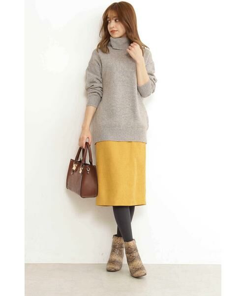 ＊＊N.Natural Beauty Basic / エヌ ナチュラルビューティーベーシック スカート | ピーチタイトスカート | 詳細3