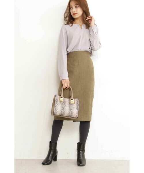 ＊＊N.Natural Beauty Basic / エヌ ナチュラルビューティーベーシック スカート | ピーチタイトスカート | 詳細7