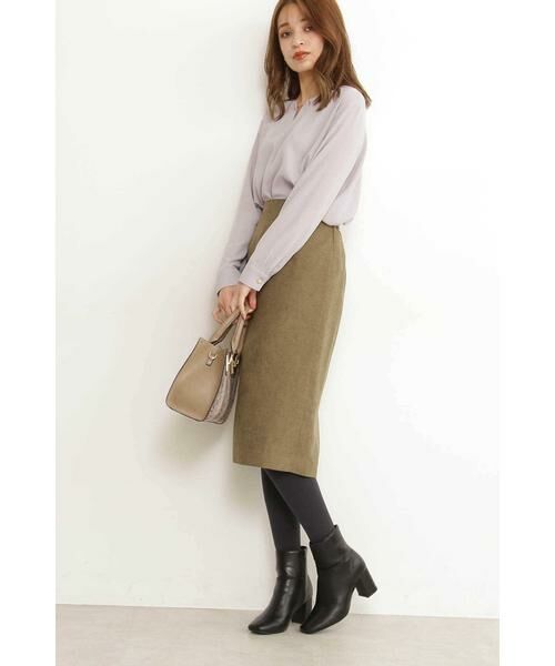 ＊＊N.Natural Beauty Basic / エヌ ナチュラルビューティーベーシック スカート | ピーチタイトスカート | 詳細8