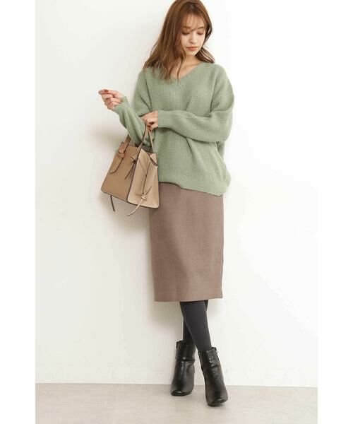 ＊＊N.Natural Beauty Basic / エヌ ナチュラルビューティーベーシック スカート | ピーチタイトスカート | 詳細12