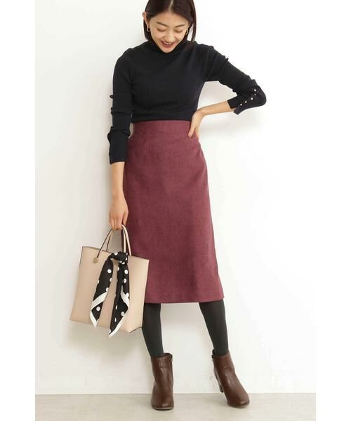 ＊＊N.Natural Beauty Basic / エヌ ナチュラルビューティーベーシック スカート | ピーチタイトスカート | 詳細17