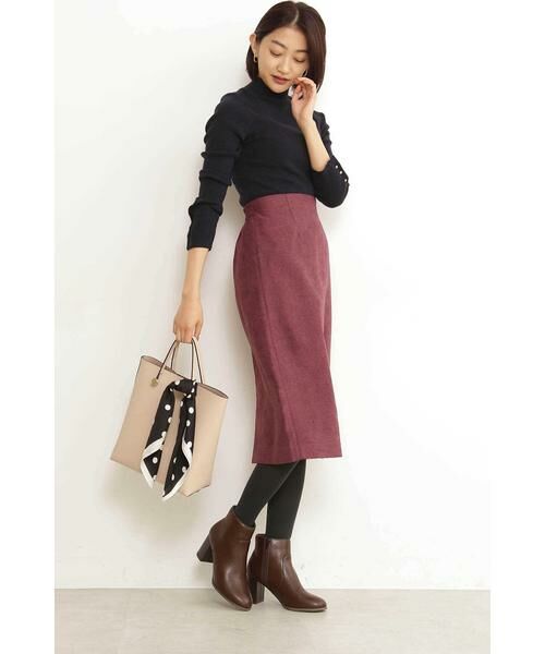 ＊＊N.Natural Beauty Basic / エヌ ナチュラルビューティーベーシック スカート | ピーチタイトスカート | 詳細18