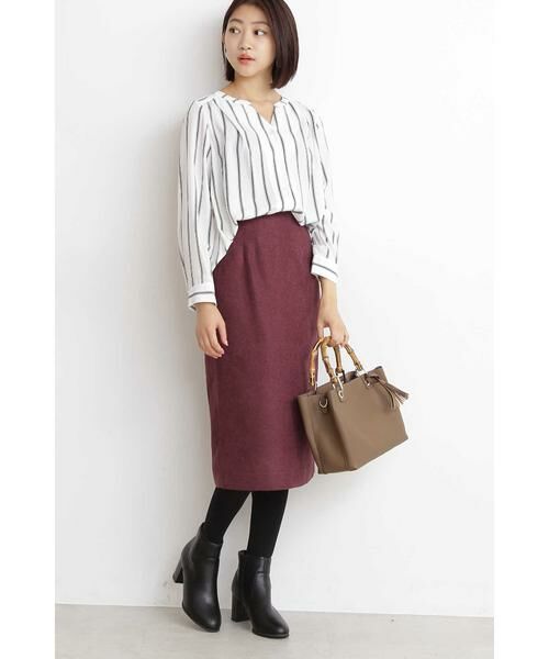 ＊＊N.Natural Beauty Basic / エヌ ナチュラルビューティーベーシック スカート | ピーチタイトスカート | 詳細19