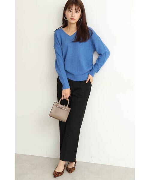 ＊＊N.Natural Beauty Basic / エヌ ナチュラルビューティーベーシック パンツ | ハイウエストセミテーパードパンツ | 詳細8