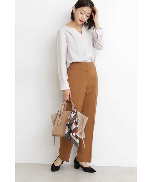 ＊＊N.Natural Beauty Basic / エヌ ナチュラルビューティーベーシック パンツ | ハイウエストセミテーパードパンツ | 詳細11