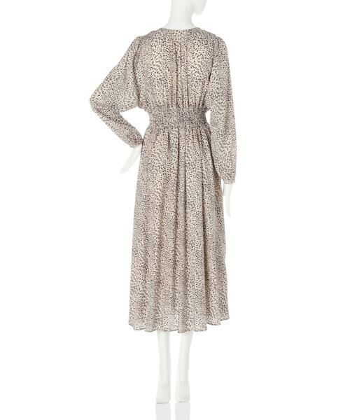 ＊＊N.Natural Beauty Basic / エヌ ナチュラルビューティーベーシック ワンピース | スタンドカラーシャーリングマキシワンピース | 詳細5