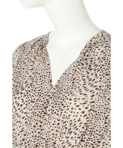 ＊＊N.Natural Beauty Basic / エヌ ナチュラルビューティーベーシック ワンピース | スタンドカラーシャーリングマキシワンピース | 詳細7