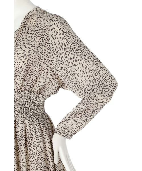 ＊＊N.Natural Beauty Basic / エヌ ナチュラルビューティーベーシック ワンピース | スタンドカラーシャーリングマキシワンピース | 詳細8