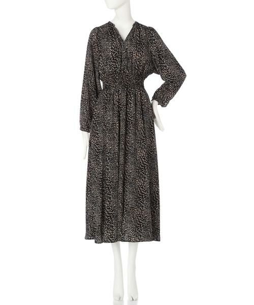 ＊＊N.Natural Beauty Basic / エヌ ナチュラルビューティーベーシック ワンピース | スタンドカラーシャーリングマキシワンピース | 詳細18