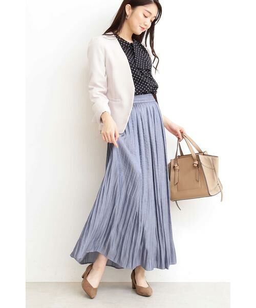 ＊＊N.Natural Beauty Basic / エヌ ナチュラルビューティーベーシック テーラードジャケット | とろみノーカラージャケット | 詳細14