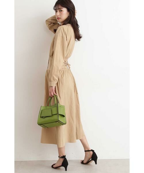 ＊＊N.Natural Beauty Basic / エヌ ナチュラルビューティーベーシック ワンピース | バックレースアップマキシワンピース | 詳細13