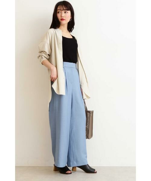 ＊＊N.Natural Beauty Basic / エヌ ナチュラルビューティーベーシック パンツ | ガーデンツイルパンツ | 詳細3